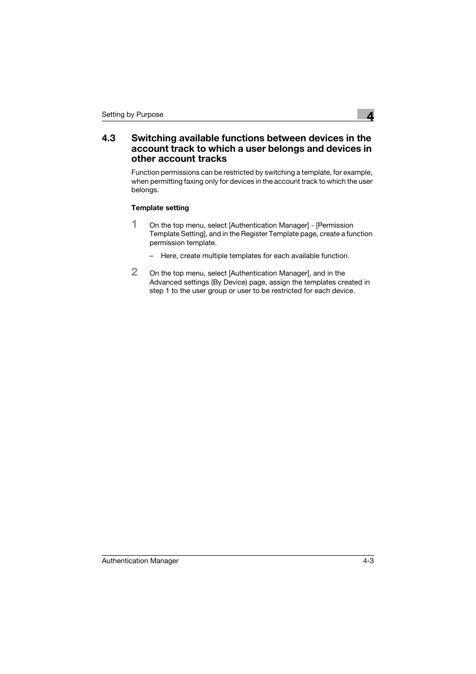 Template setting, Template setting -3 | Konica Minolta bizhub C284e User Manual | Page 177 / 189