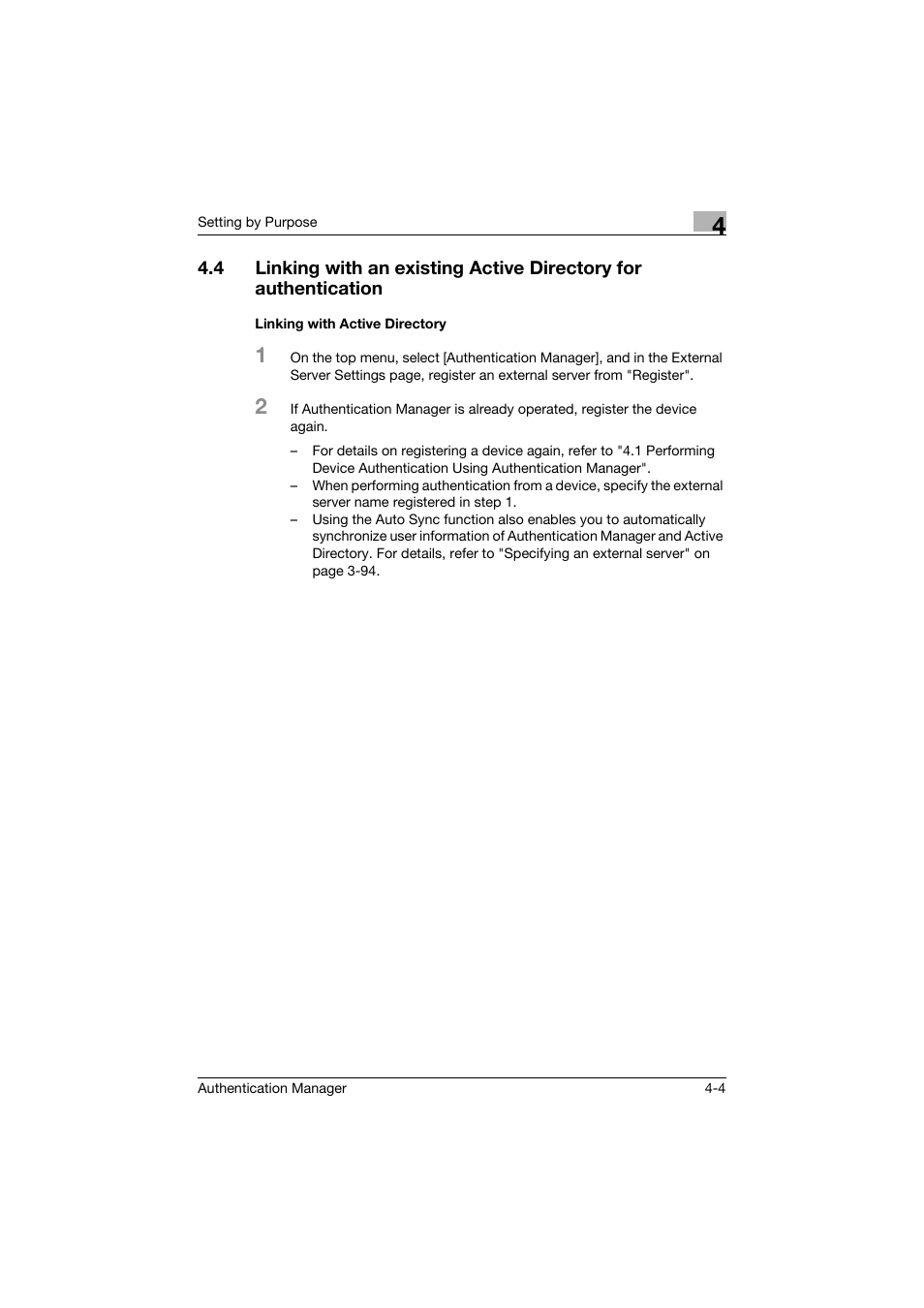 Linking with active directory, Linking with active directory -4 | Konica Minolta bizhub C284e User Manual | Page 178 / 189