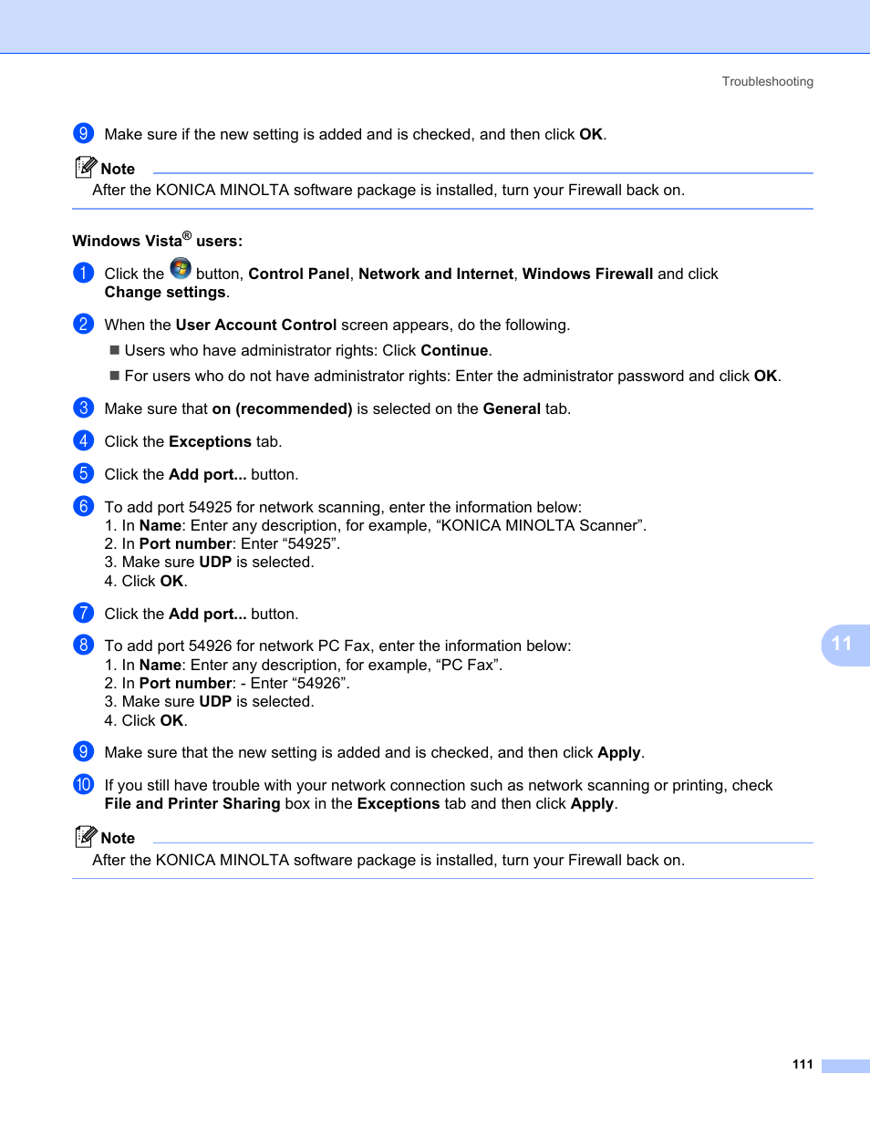 Konica Minolta bizhub 20 User Manual | Page 118 / 145