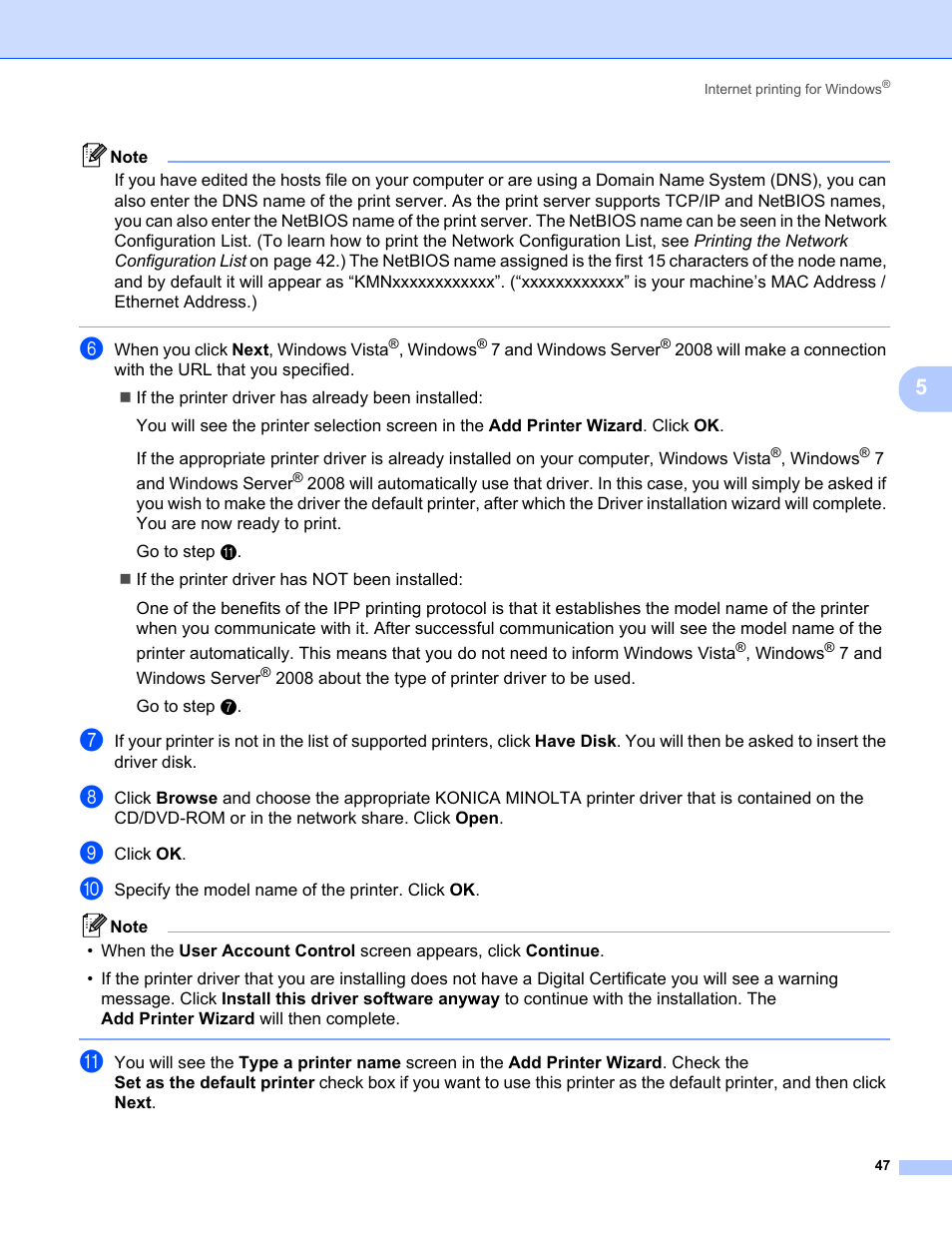 Konica Minolta bizhub 20 User Manual | Page 54 / 145