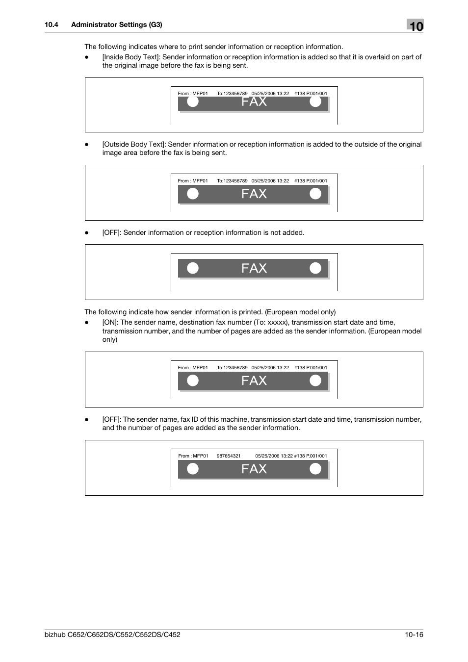 Konica Minolta BIZHUB C652DS User Manual | Page 205 / 294