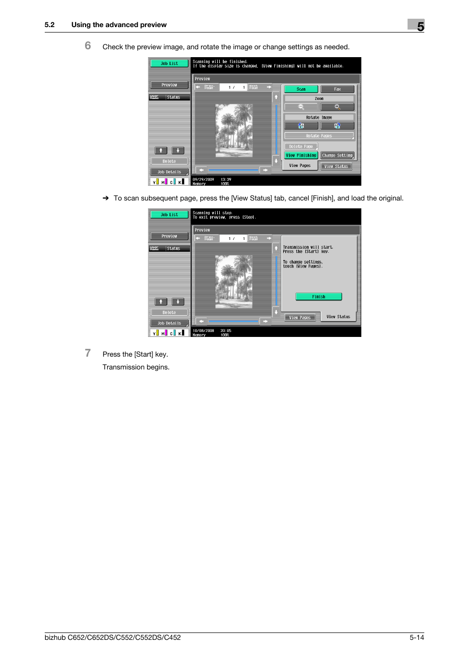 Konica Minolta BIZHUB C652DS User Manual | Page 64 / 294