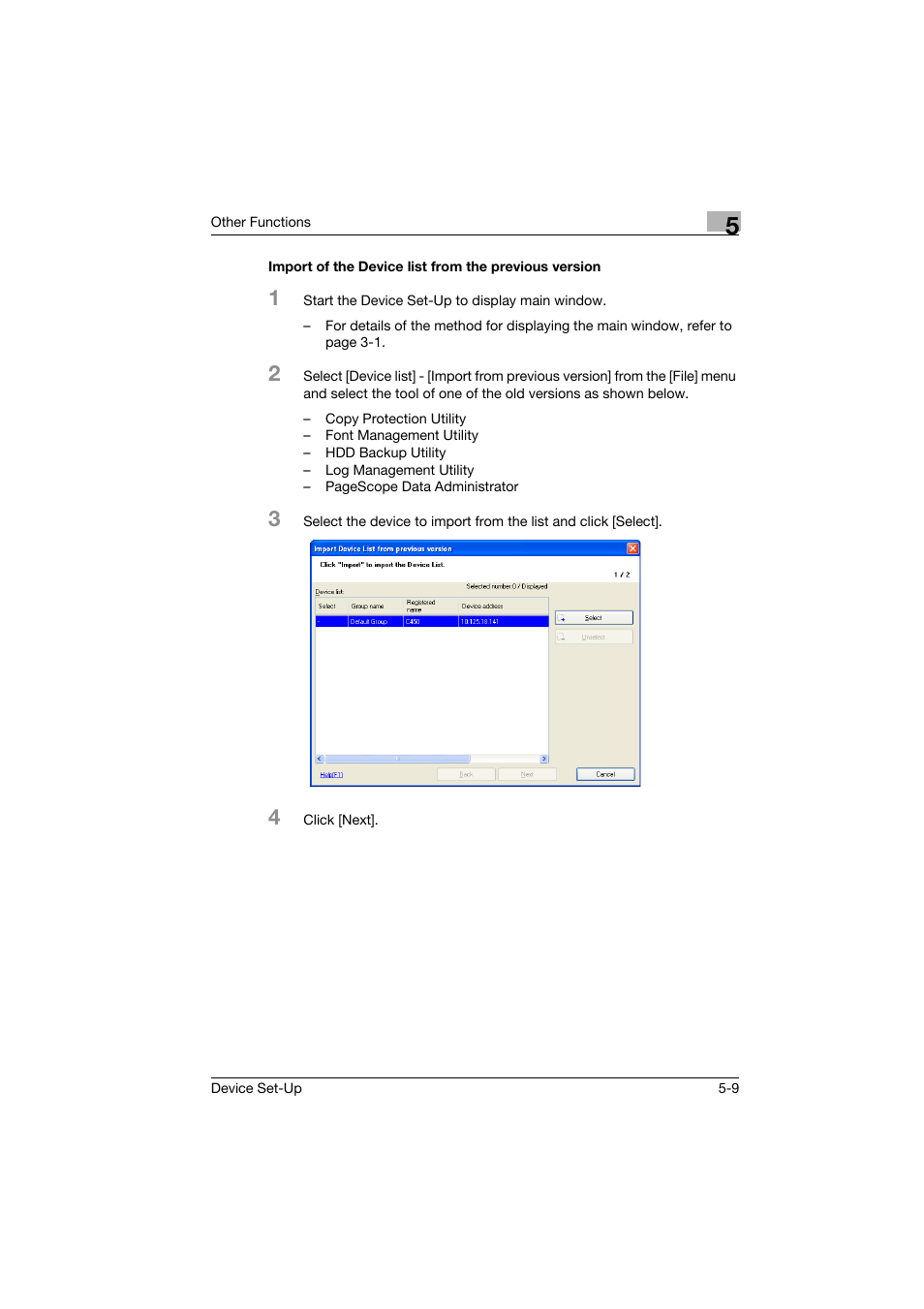 Konica Minolta Biznub Series User Manual | Page 45 / 67