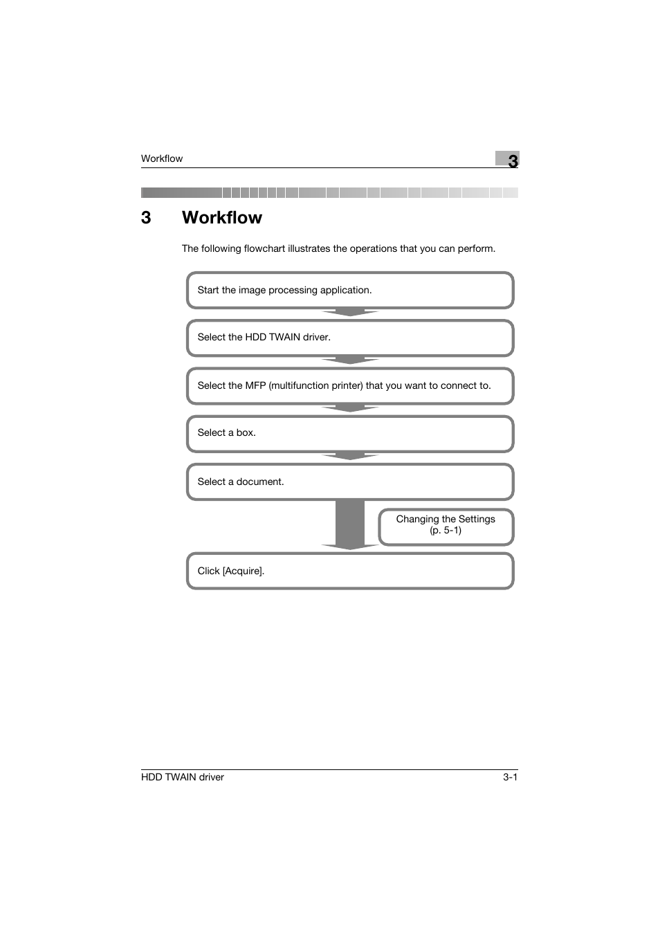 3 workflow, Workflow, 3workflow | Konica Minolta bizhub C754 User Manual | Page 15 / 42