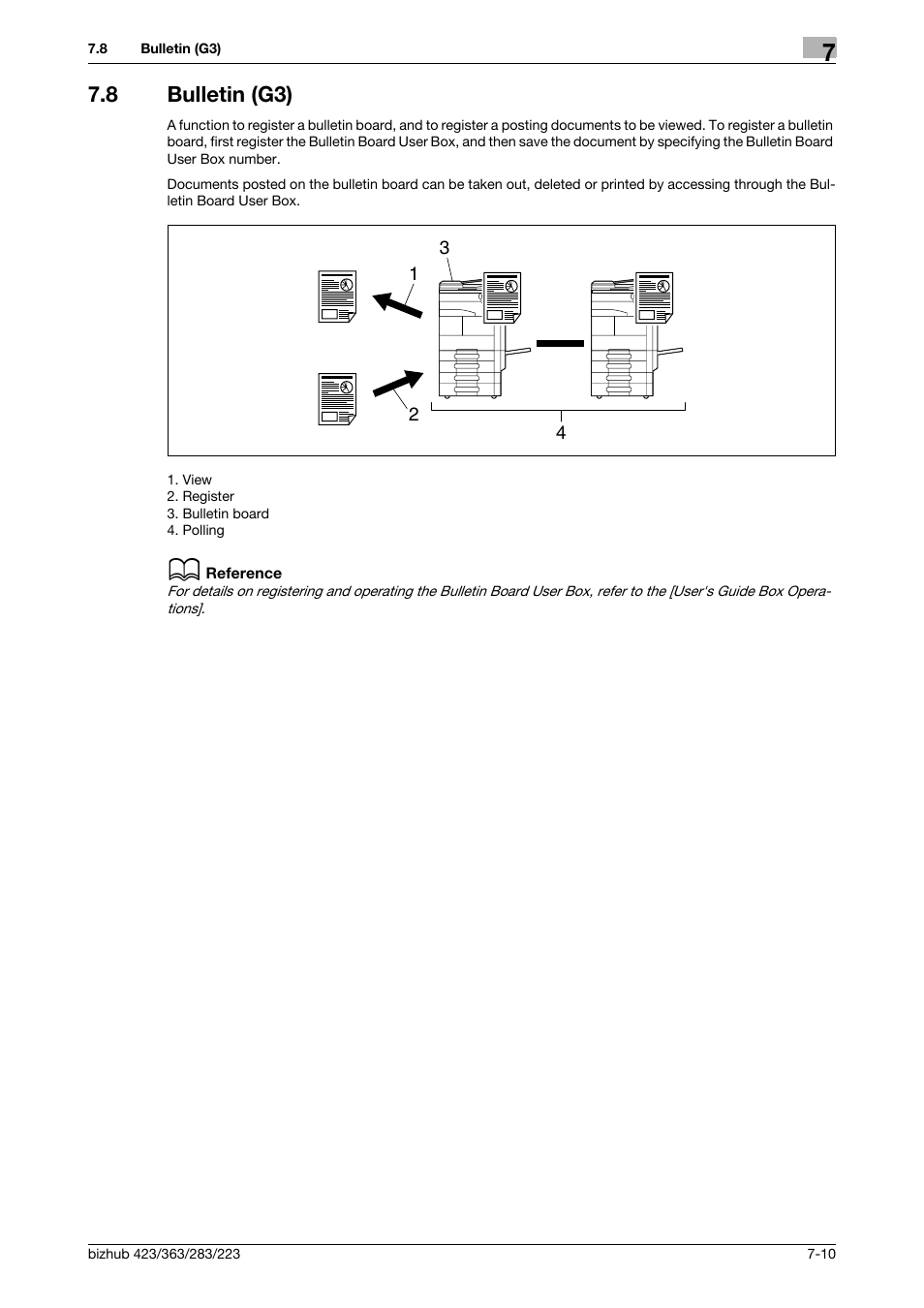 8 bulletin (g3), Bulletin (g3) -10 | Konica Minolta BIZHUB 223 User Manual | Page 154 / 319