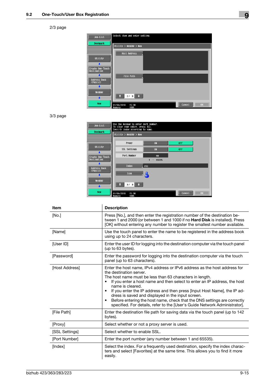 Konica Minolta BIZHUB 223 User Manual | Page 200 / 319