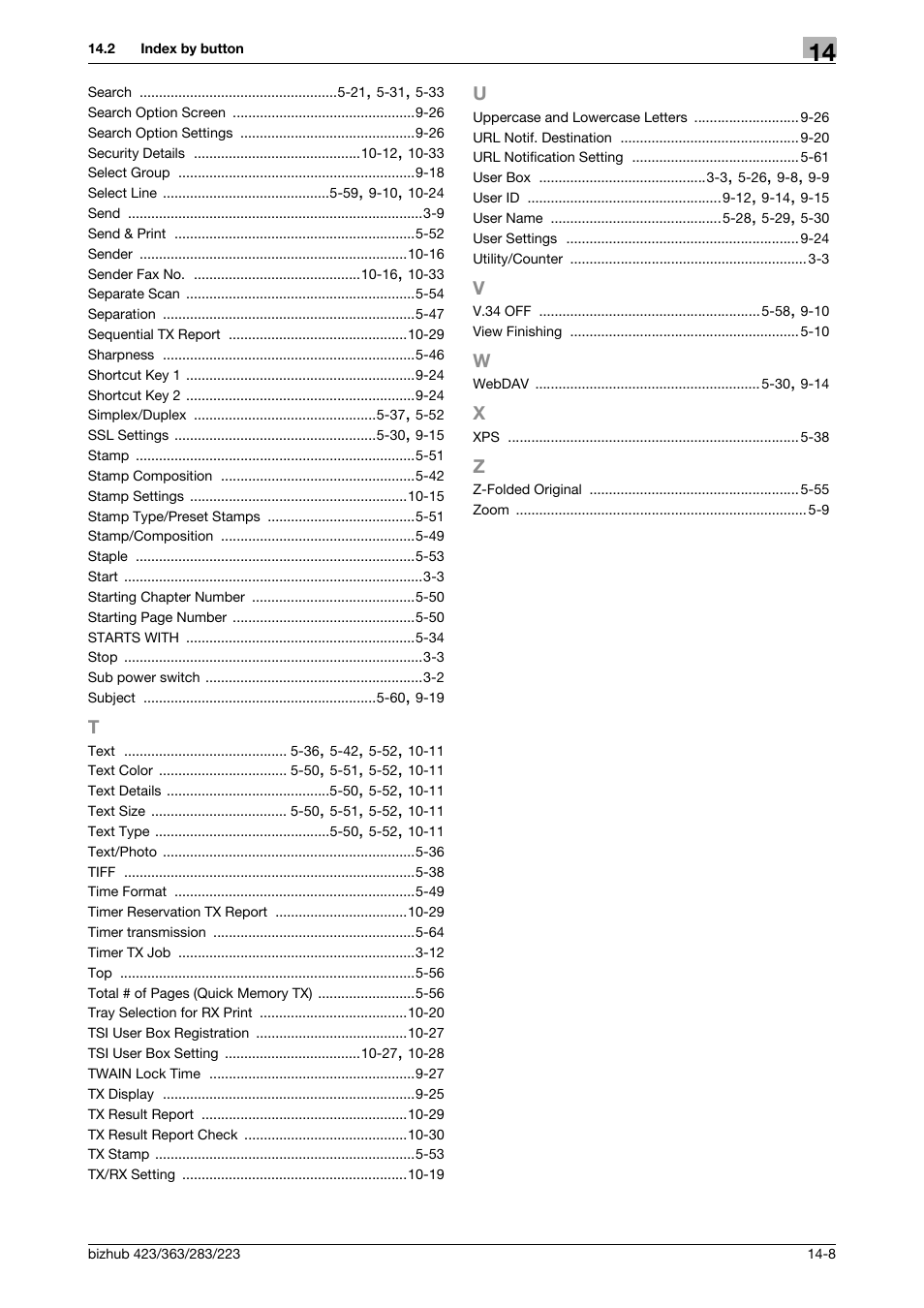 Konica Minolta BIZHUB 223 User Manual | Page 318 / 319