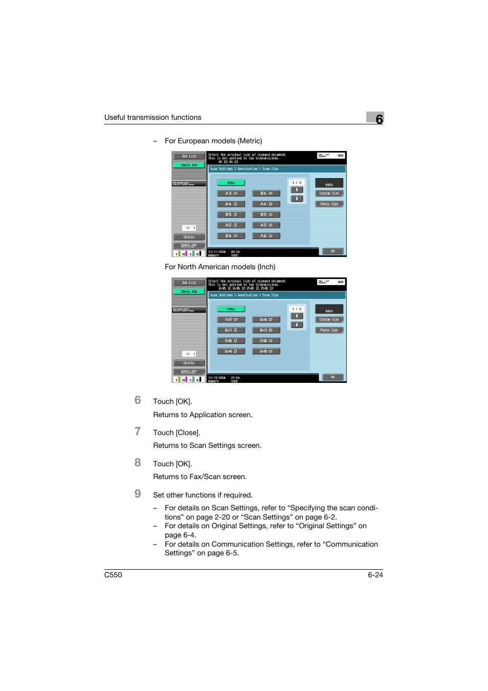 Konica Minolta bizhub C550 User Manual | Page 168 / 403