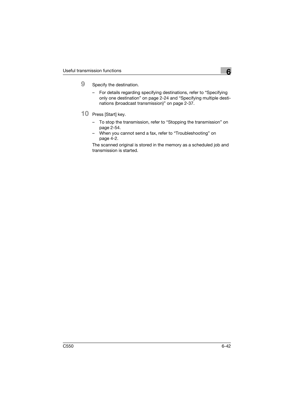 Konica Minolta bizhub C550 User Manual | Page 186 / 403