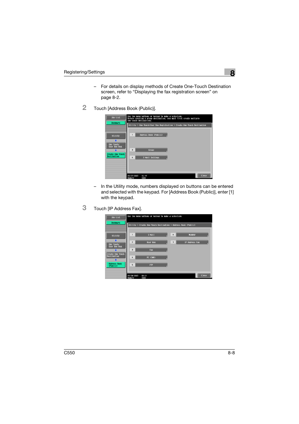 Konica Minolta bizhub C550 User Manual | Page 209 / 403