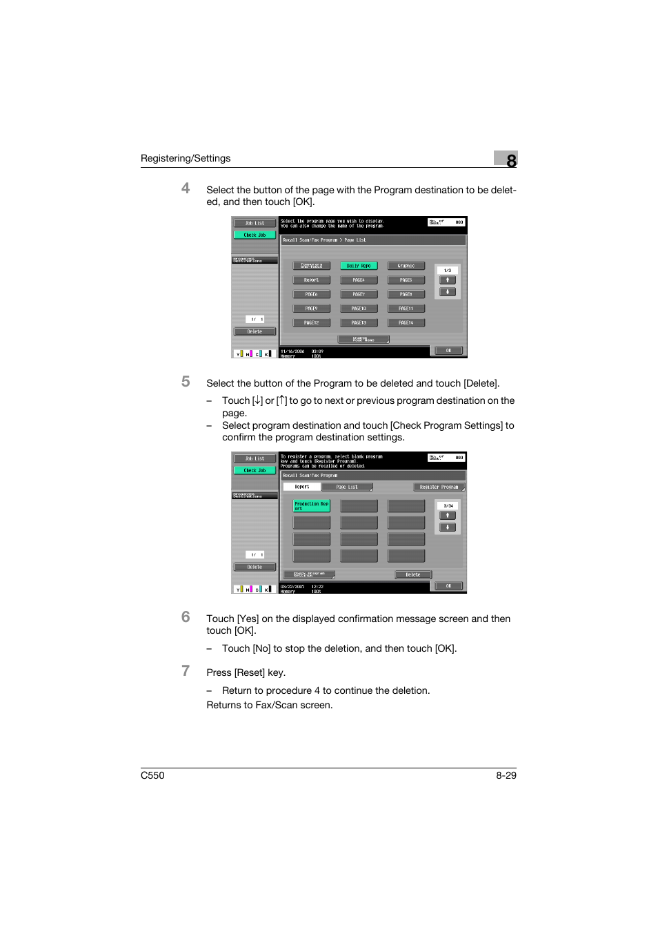 Konica Minolta bizhub C550 User Manual | Page 230 / 403