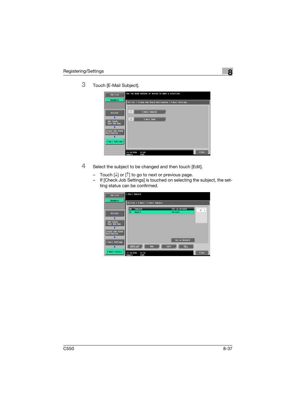 Konica Minolta bizhub C550 User Manual | Page 238 / 403