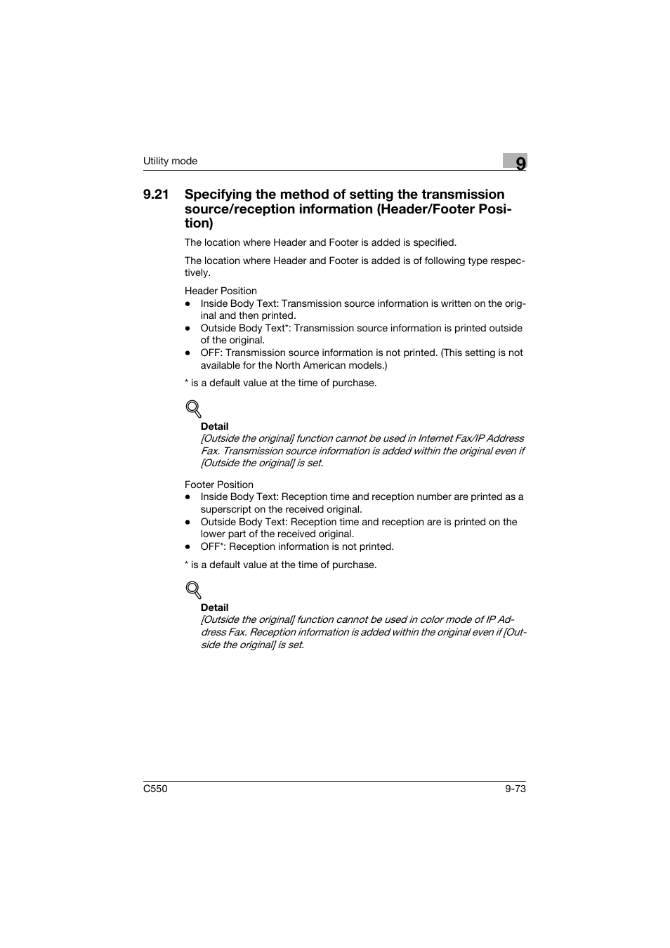 Konica Minolta bizhub C550 User Manual | Page 323 / 403