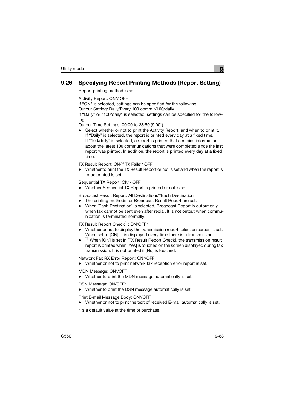 Konica Minolta bizhub C550 User Manual | Page 338 / 403