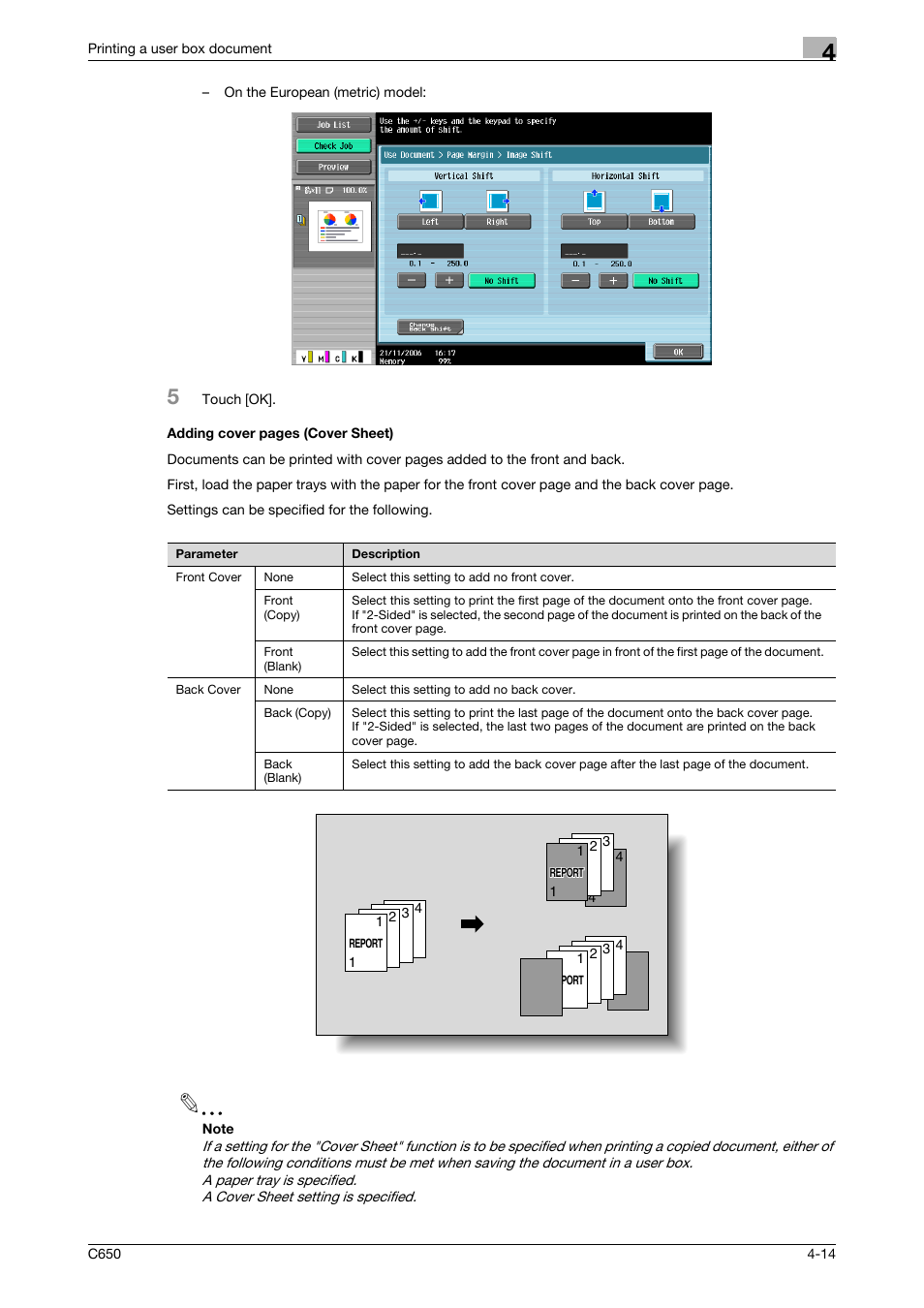 P. 4-14 | Konica Minolta bizhub C650 User Manual | Page 115 / 280