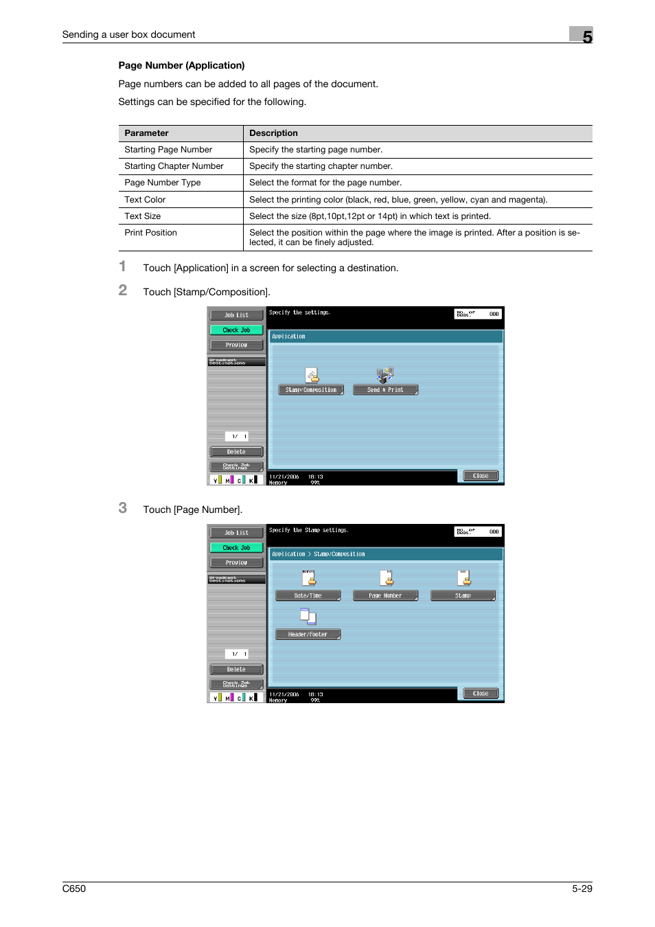 Konica Minolta bizhub C650 User Manual | Page 185 / 280