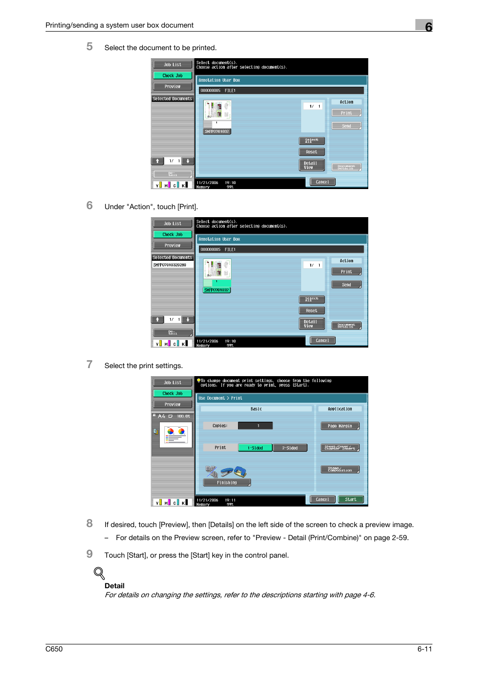 Konica Minolta bizhub C650 User Manual | Page 213 / 280