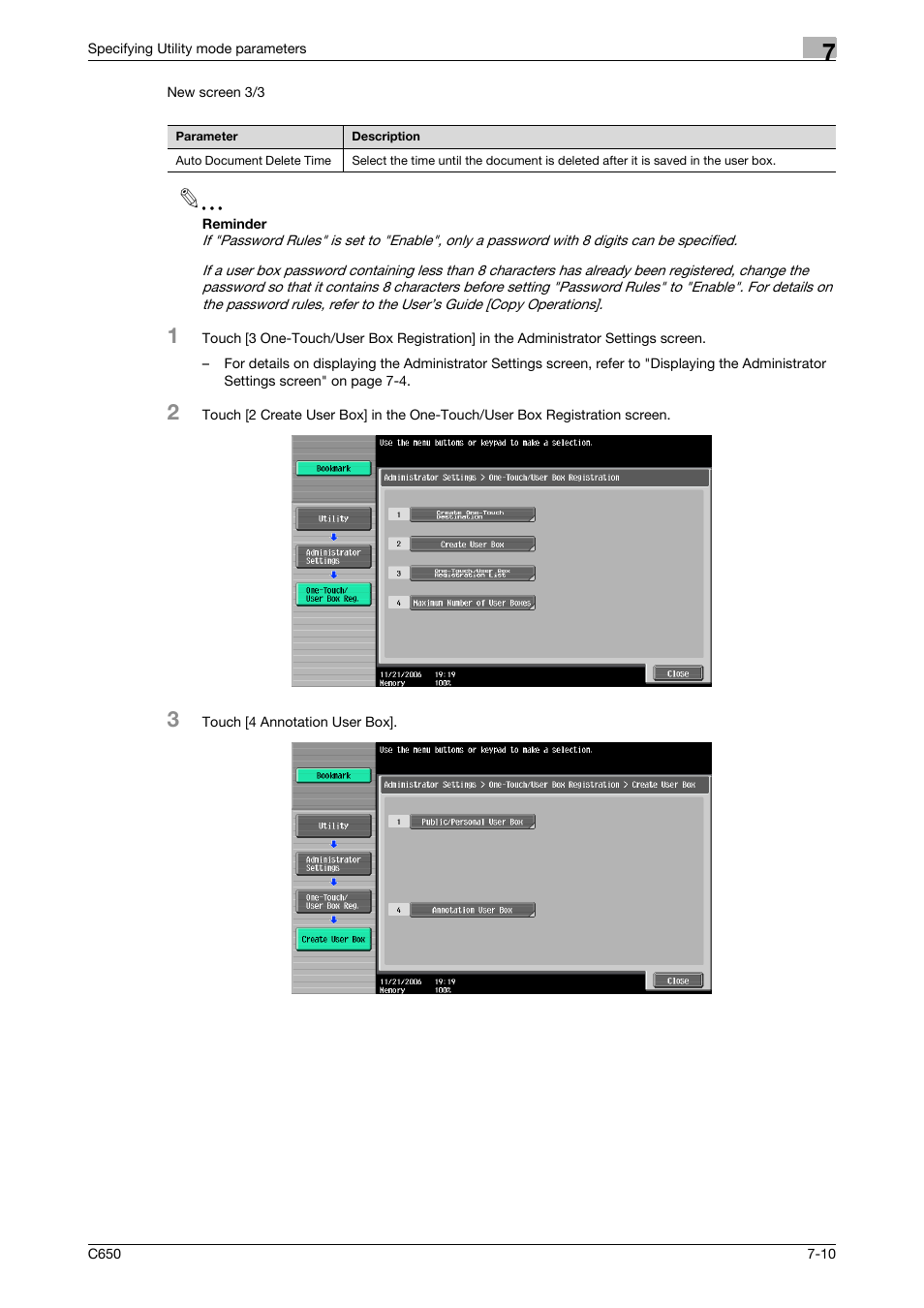 Konica Minolta bizhub C650 User Manual | Page 240 / 280