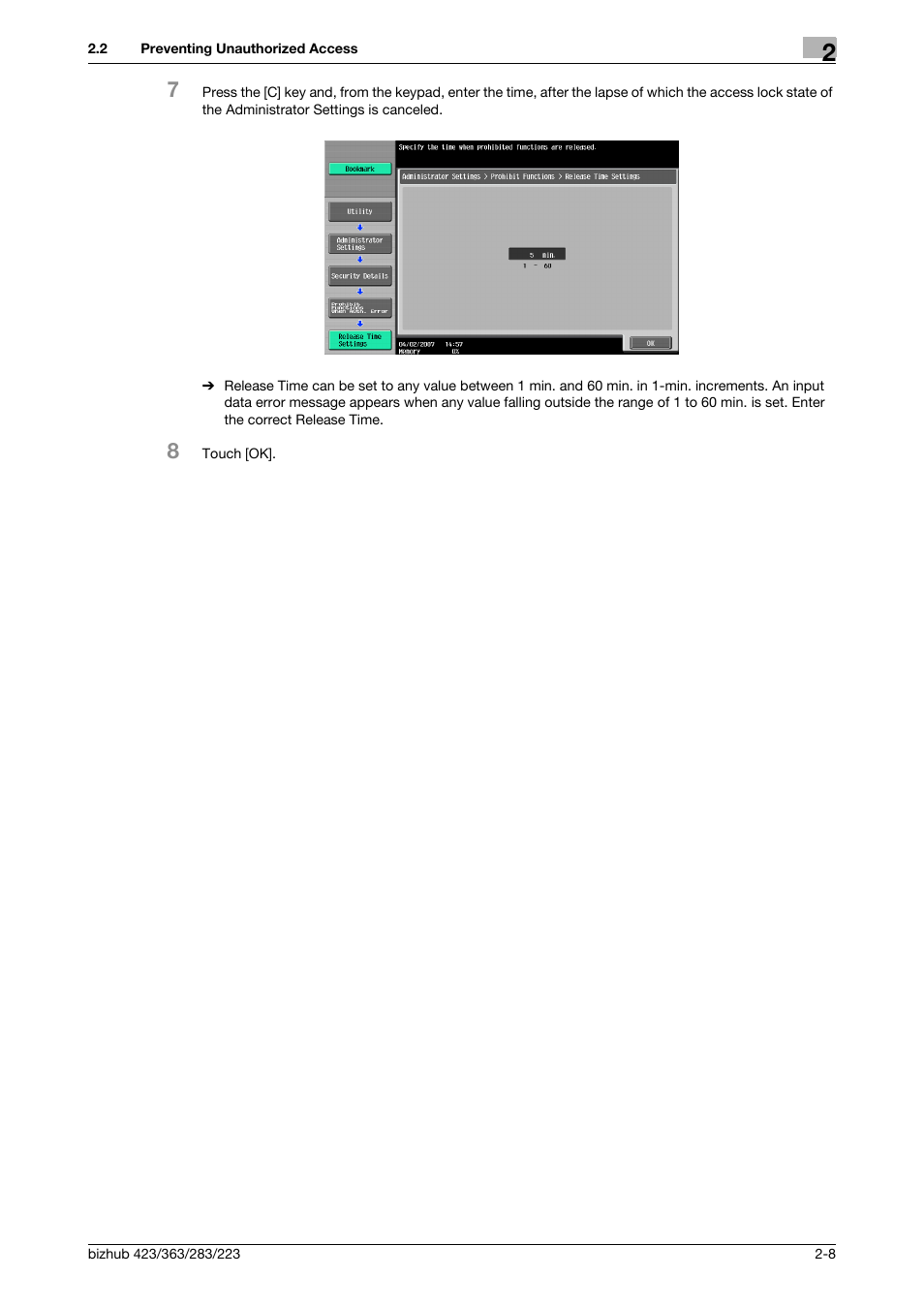 Konica Minolta BIZHUB 223 User Manual | Page 20 / 55