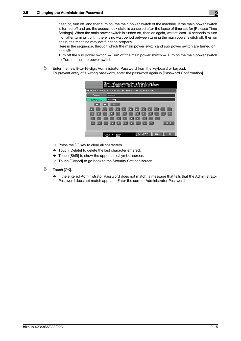 Konica Minolta BIZHUB 223 User Manual | Page 27 / 55