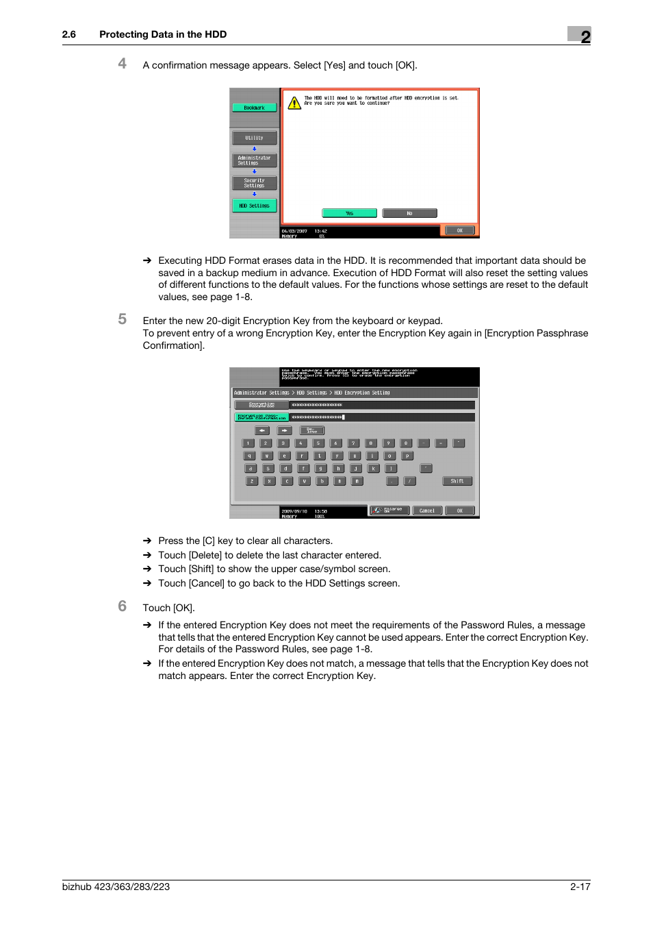 Konica Minolta BIZHUB 223 User Manual | Page 29 / 55
