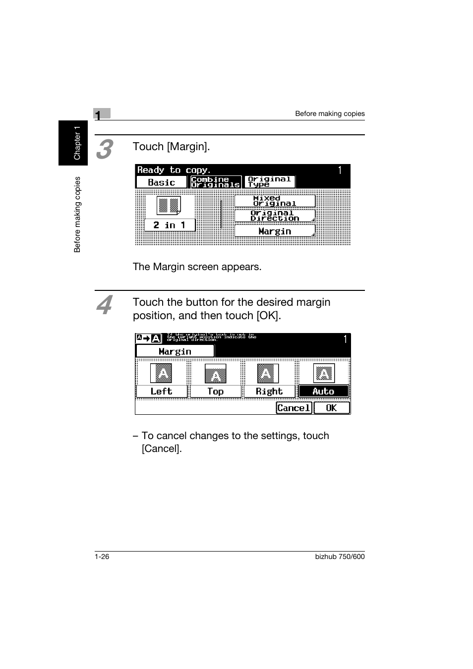 Konica Minolta bizhub 750 User Manual | Page 37 / 150