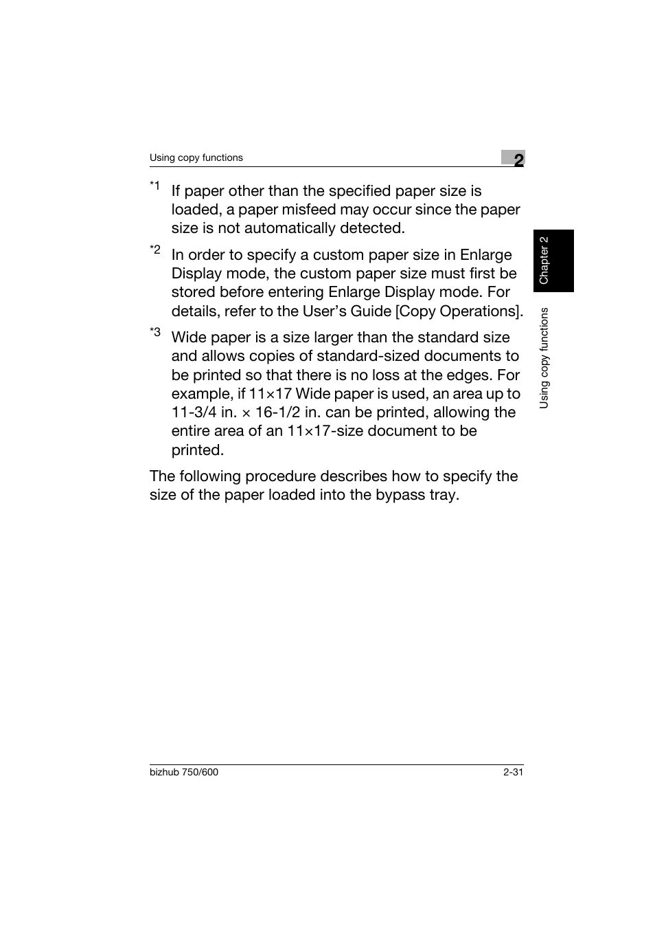 Konica Minolta bizhub 750 User Manual | Page 68 / 150