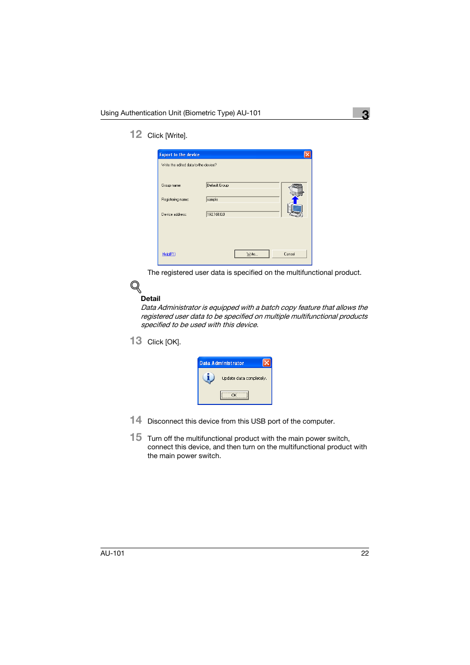 Konica Minolta bizhub C451 User Manual | Page 23 / 44