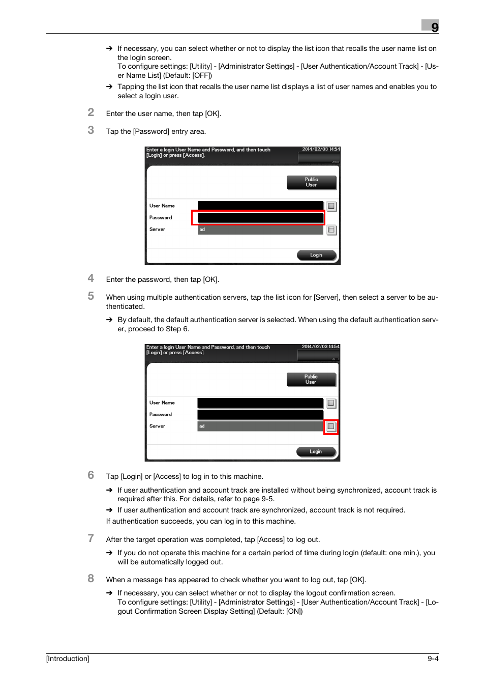 Konica Minolta bizhub 4050 User Manual | Page 62 / 86