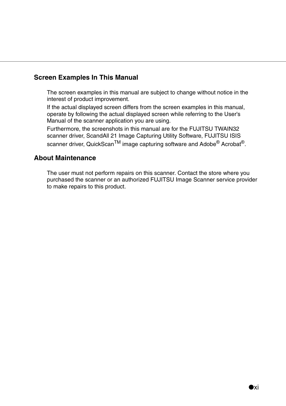 Konica Minolta Fujitsu Scanner User Manual | Page 13 / 316