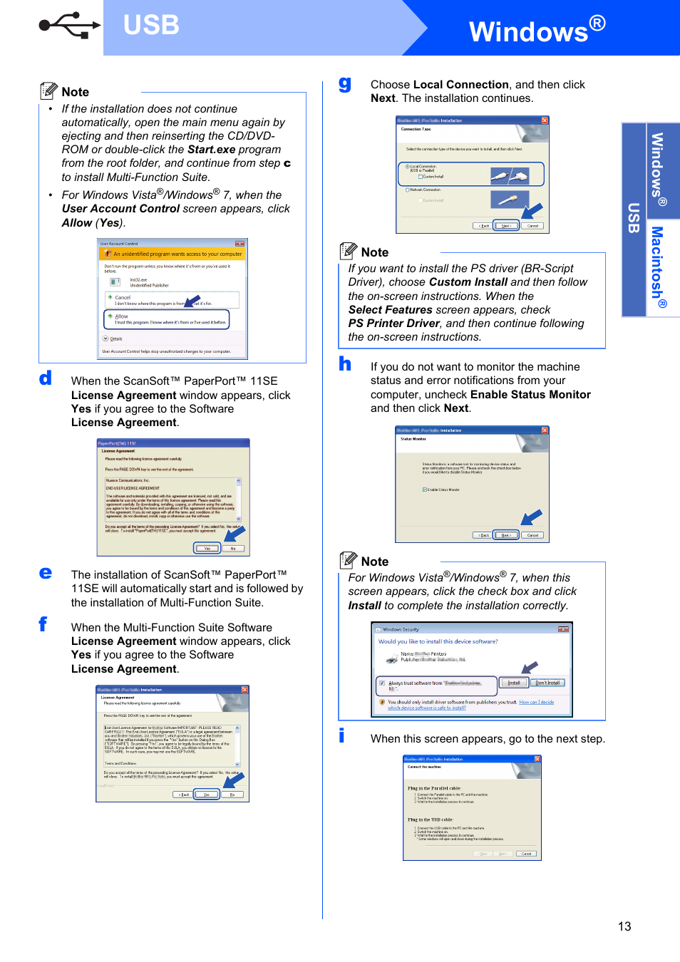 Windows | Konica Minolta bizhub 20 User Manual | Page 13 / 31