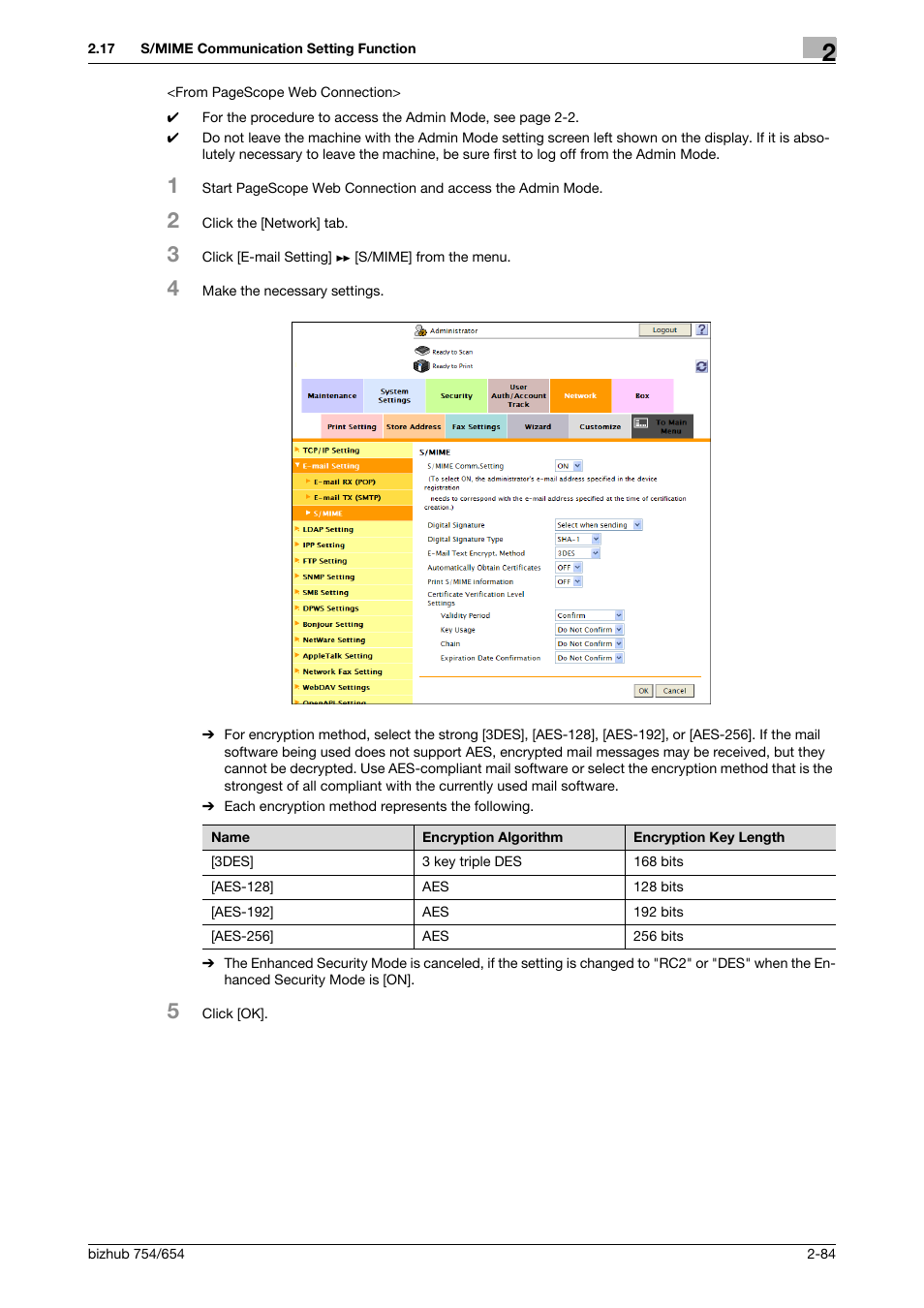 Konica Minolta bizhub 754 User Manual | Page 100 / 195