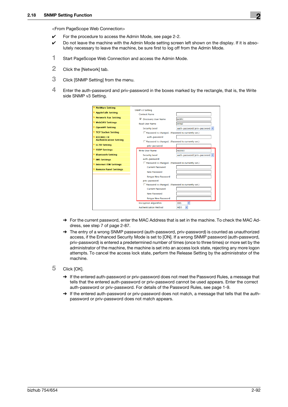 Konica Minolta bizhub 754 User Manual | Page 108 / 195