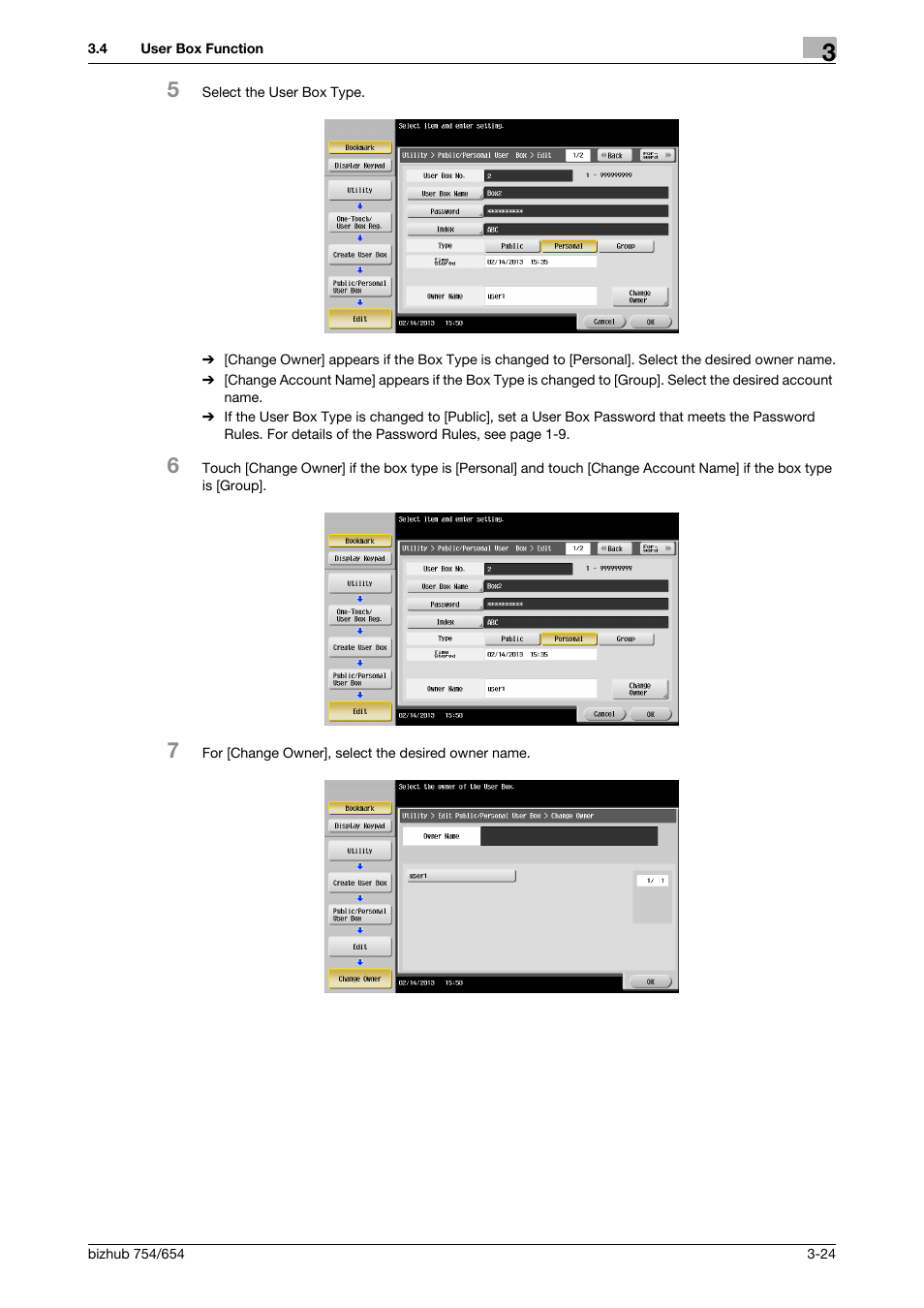 Konica Minolta bizhub 754 User Manual | Page 147 / 195