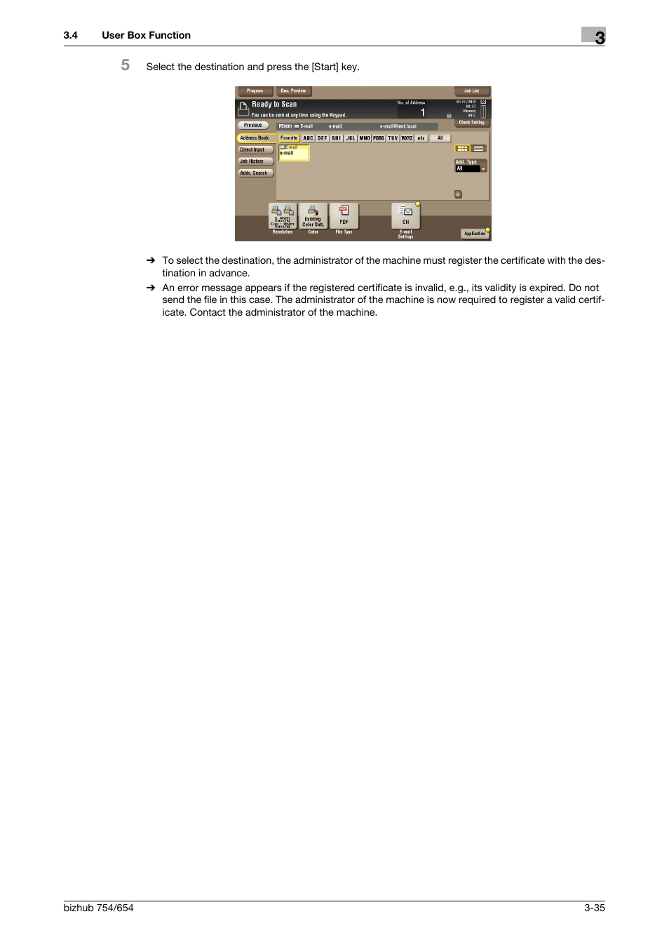 Konica Minolta bizhub 754 User Manual | Page 158 / 195