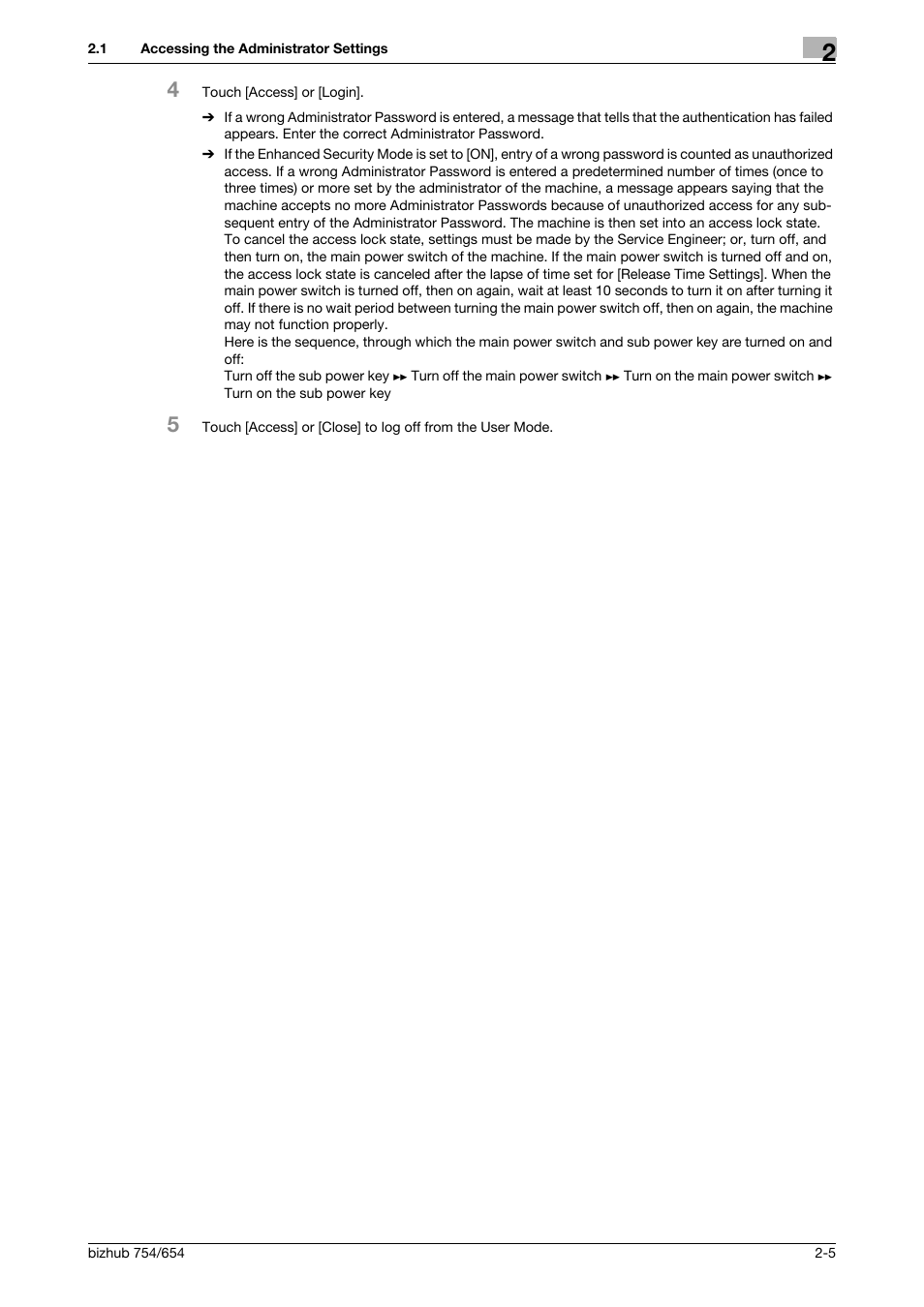 Konica Minolta bizhub 754 User Manual | Page 21 / 195