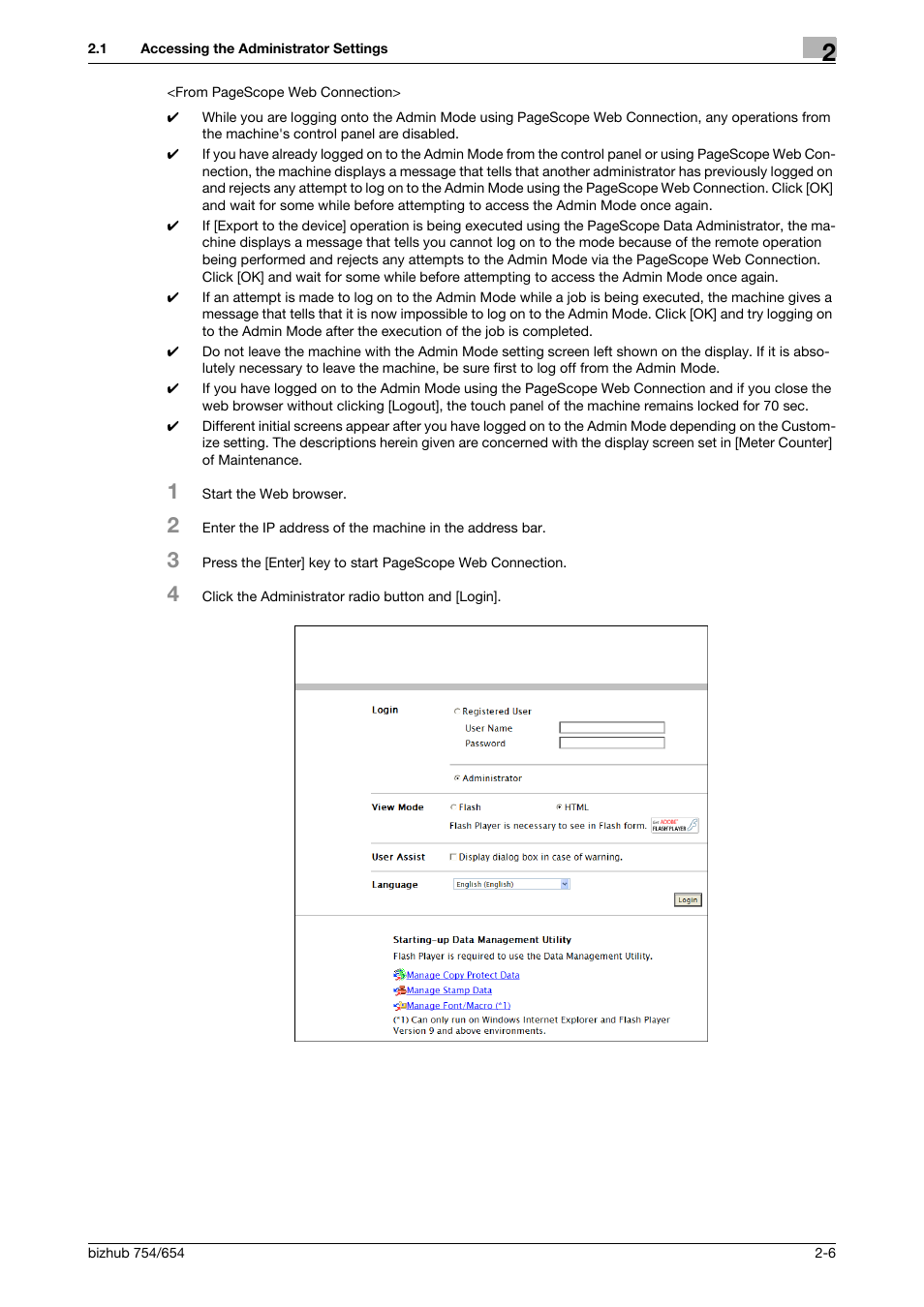 Konica Minolta bizhub 754 User Manual | Page 22 / 195