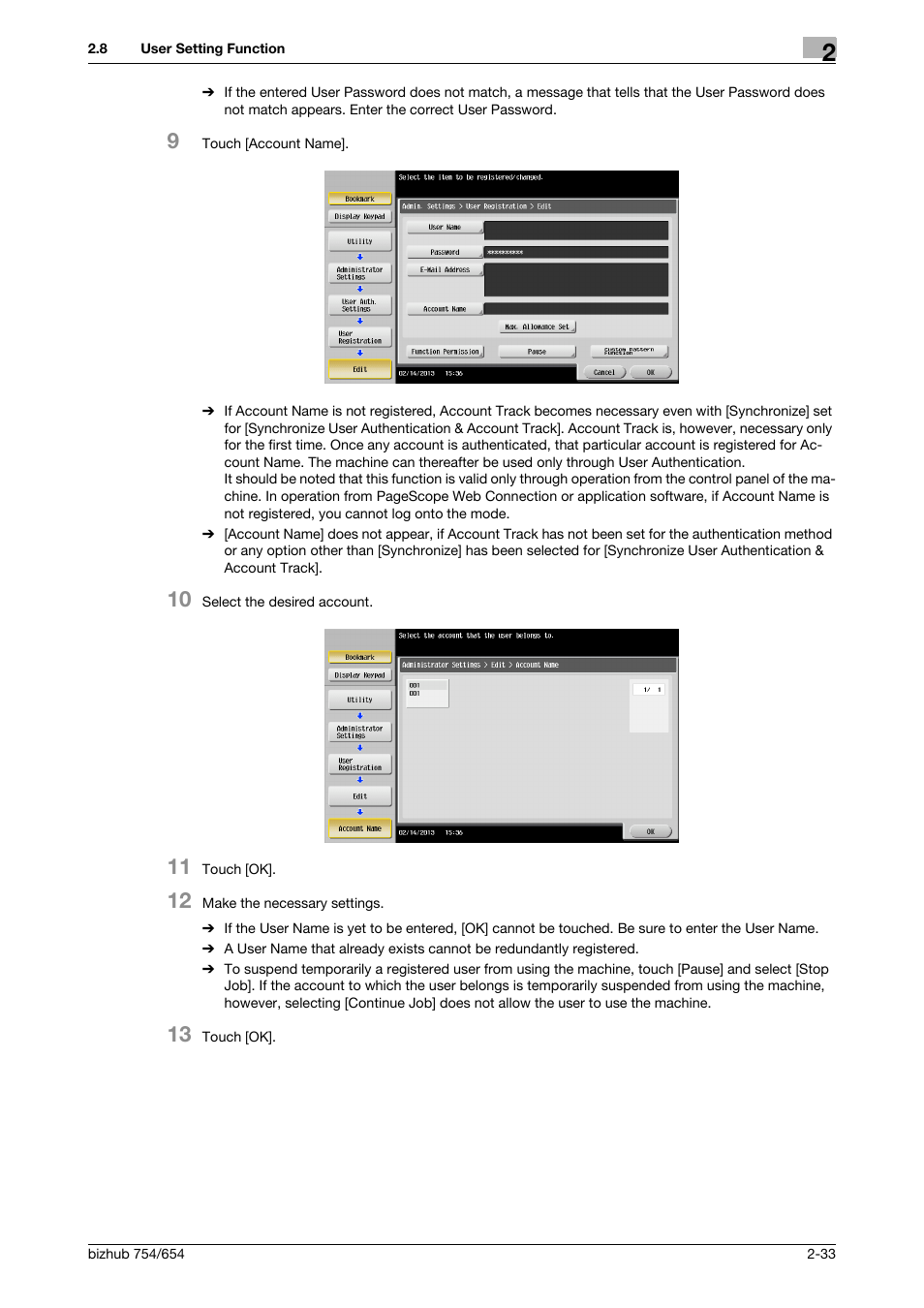 Konica Minolta bizhub 754 User Manual | Page 49 / 195