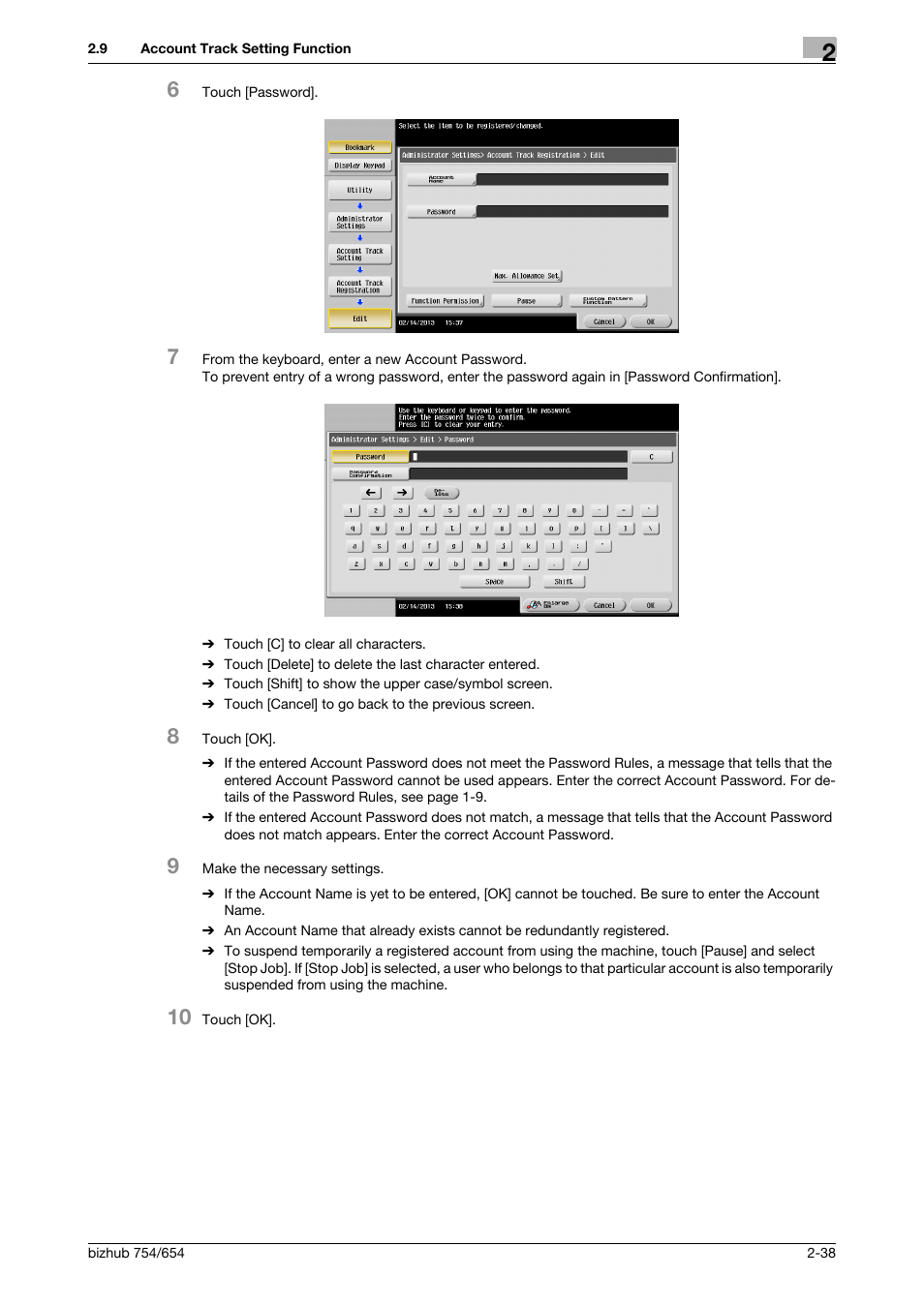 Konica Minolta bizhub 754 User Manual | Page 54 / 195