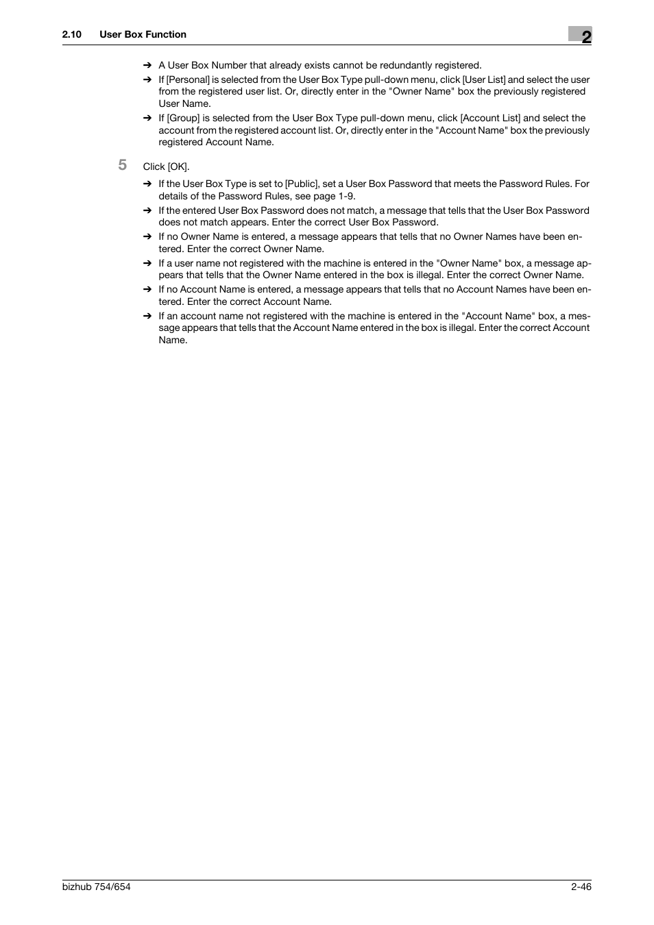 Konica Minolta bizhub 754 User Manual | Page 62 / 195