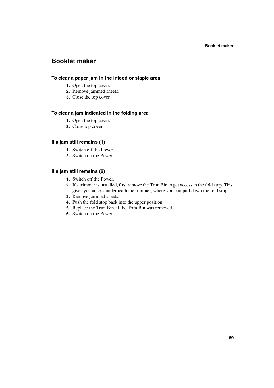 Booklet maker | Konica Minolta bizhub PRO 2500P User Manual | Page 69 / 108