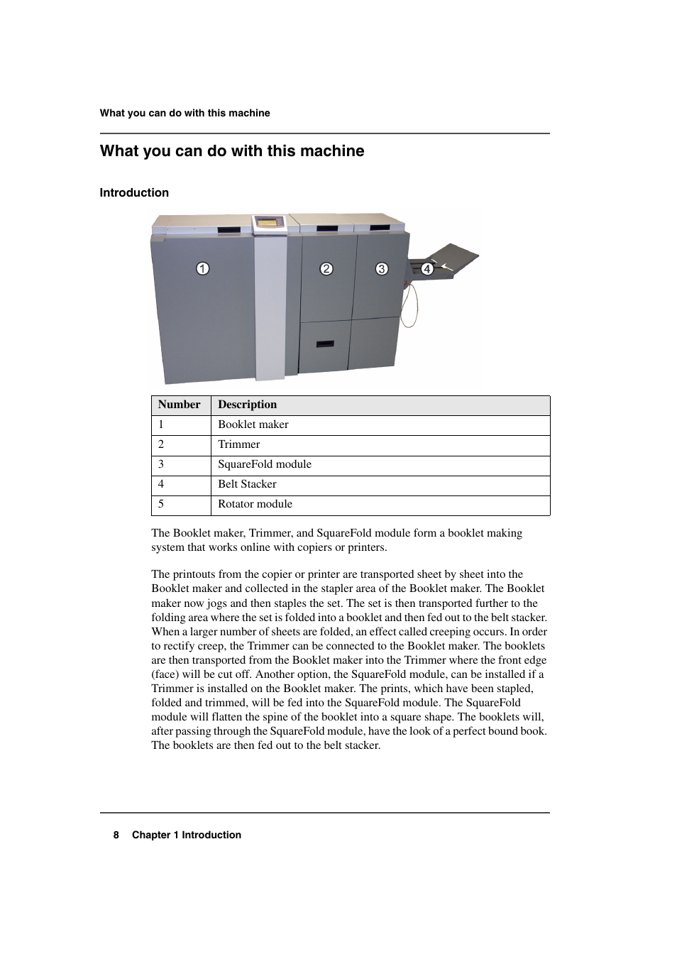 What you can do with this machine | Konica Minolta bizhub PRO 2500P User Manual | Page 8 / 108