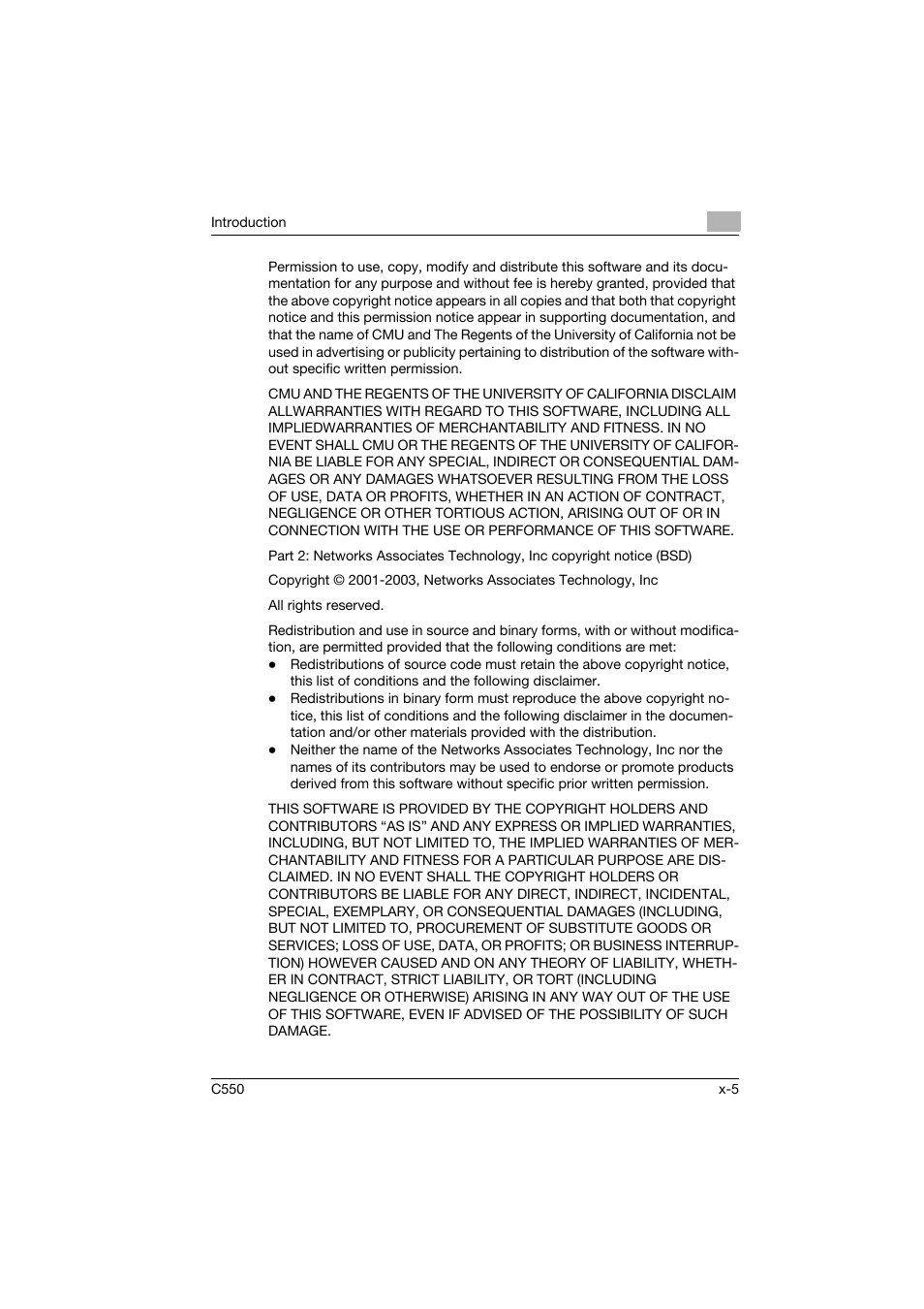 Konica Minolta bizhub C550 User Manual | Page 6 / 102