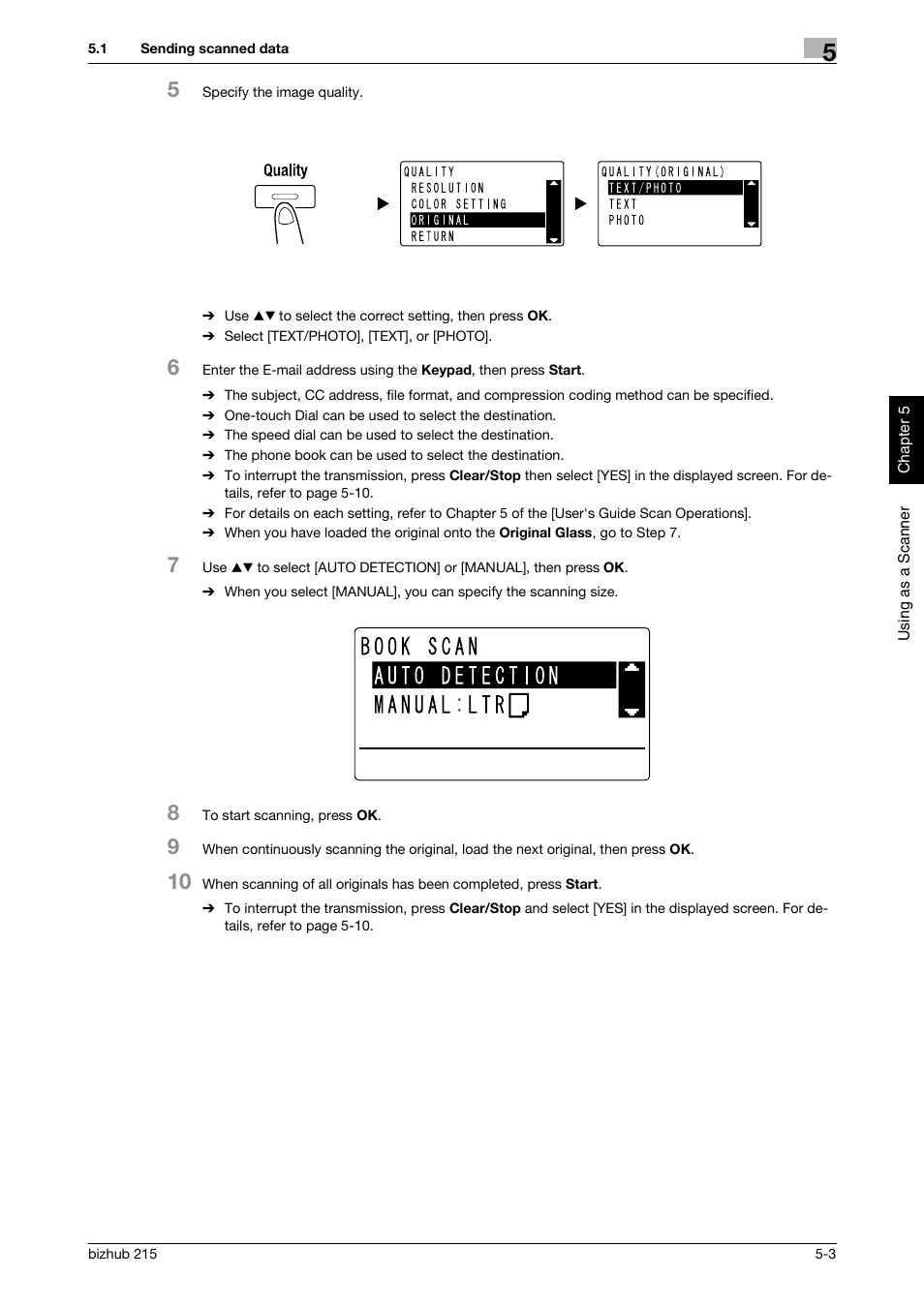 Konica Minolta Bizhub 215 User Manual | Page 102 / 126