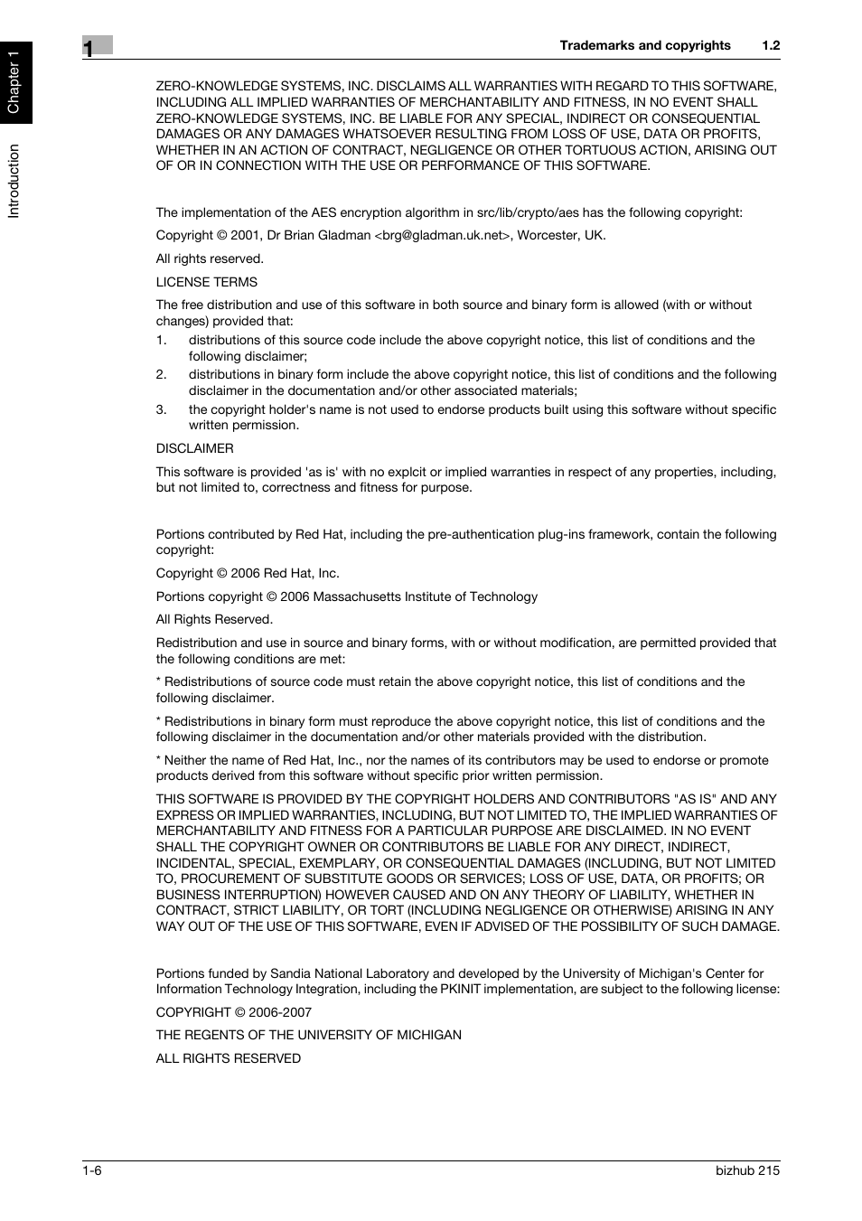 Konica Minolta Bizhub 215 User Manual | Page 11 / 126