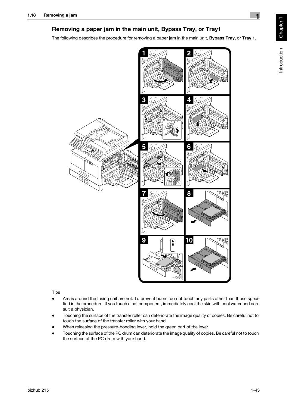Konica Minolta Bizhub 215 User Manual | Page 48 / 126