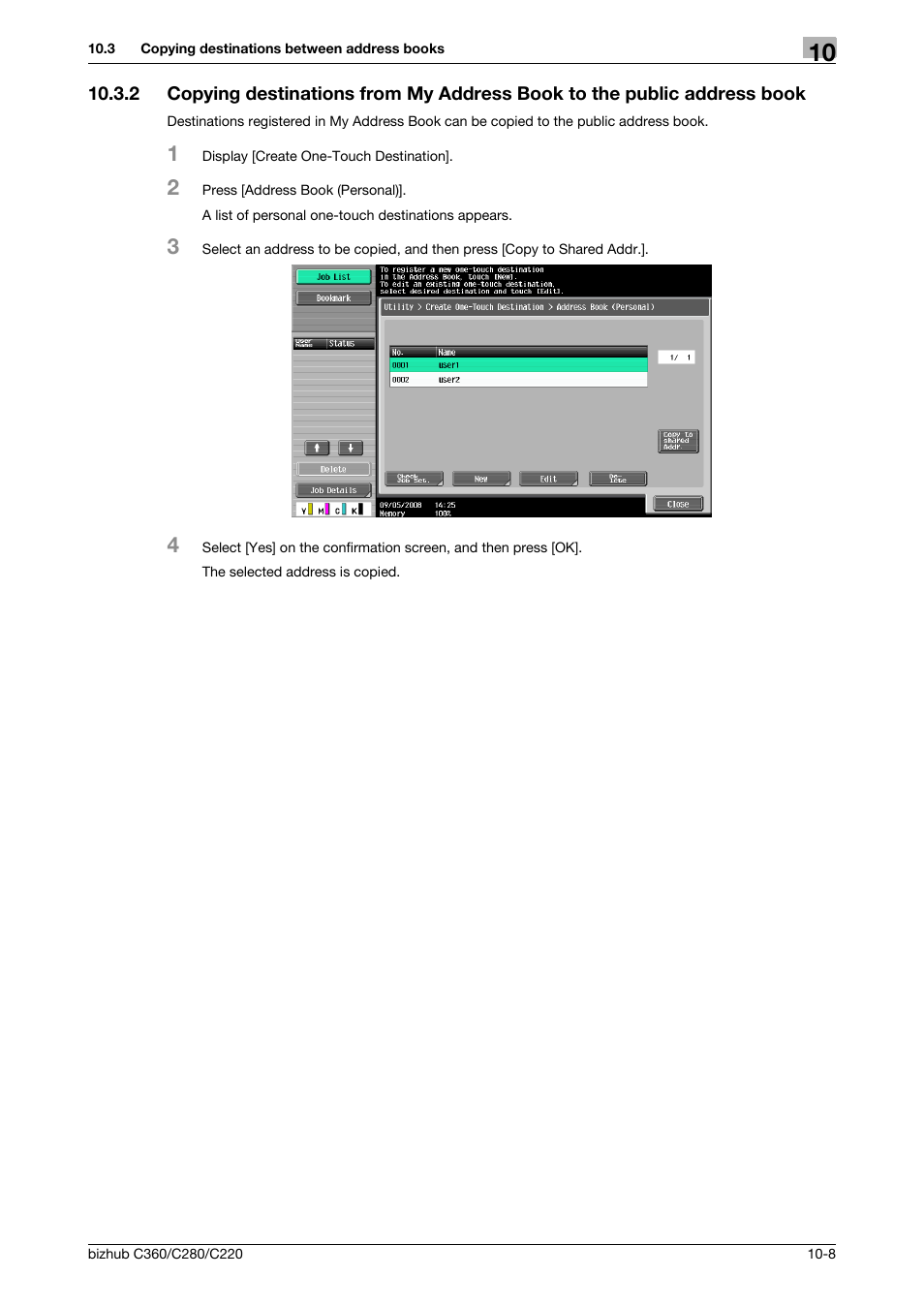Konica Minolta BIZHUB C360 User Manual | Page 106 / 111