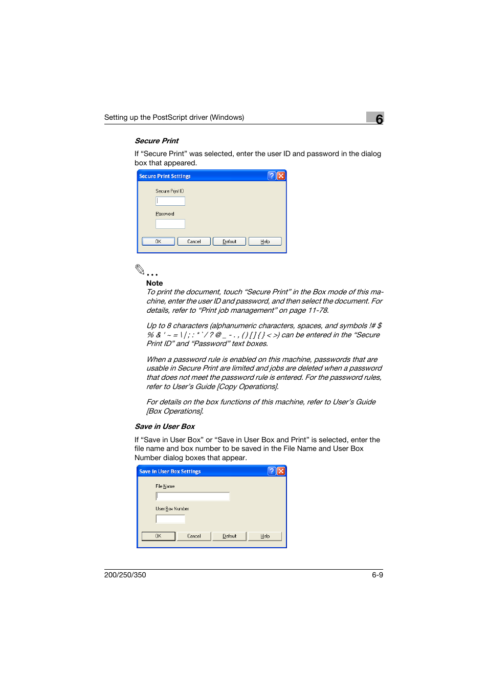 Konica Minolta bizhub 200 User Manual | Page 168 / 382
