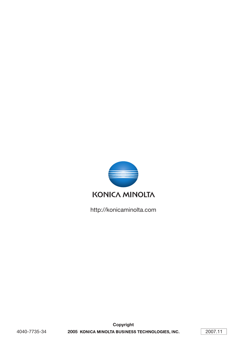 Konica Minolta bizhub 200 User Manual | Page 382 / 382