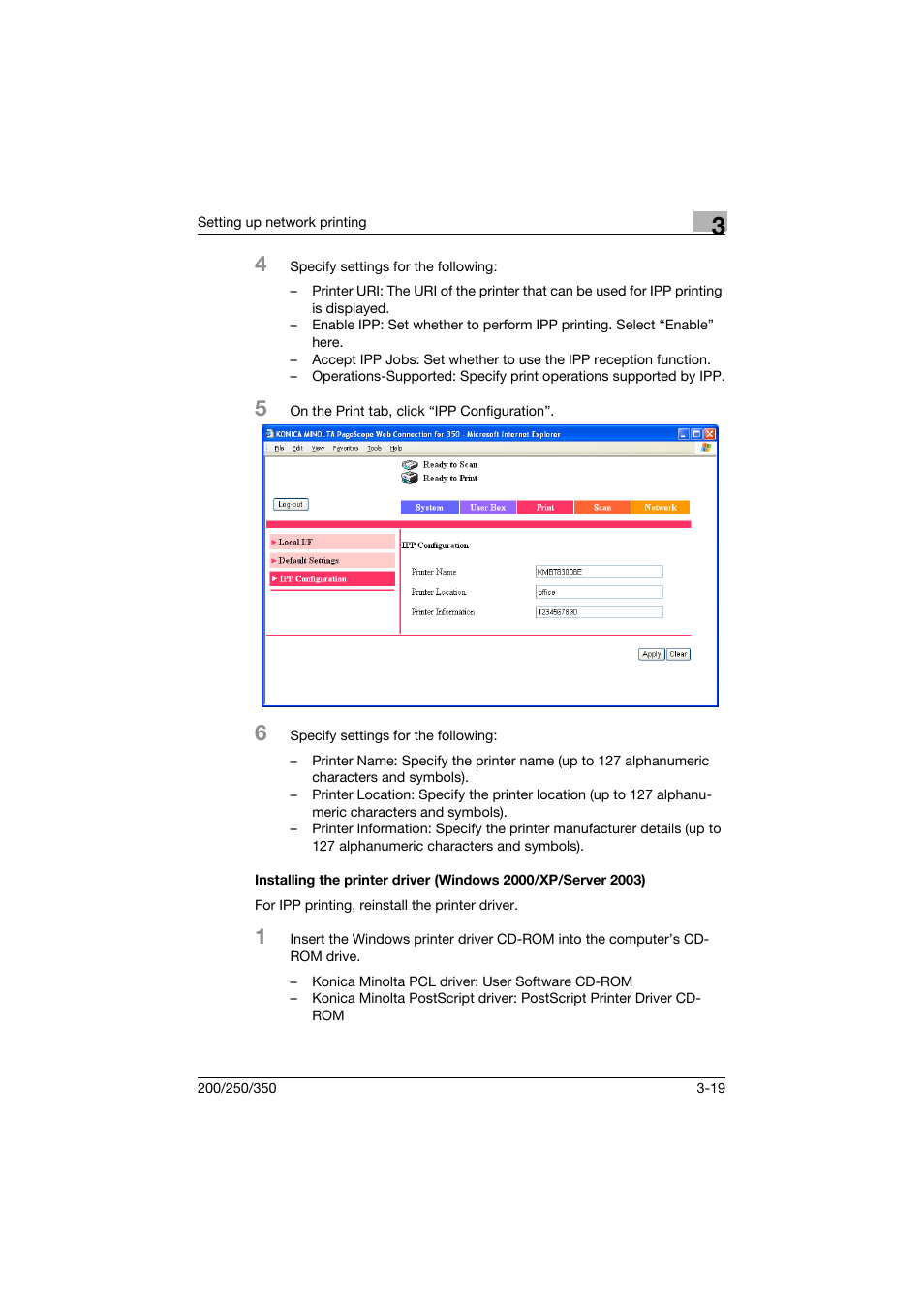 Konica Minolta bizhub 200 User Manual | Page 78 / 382